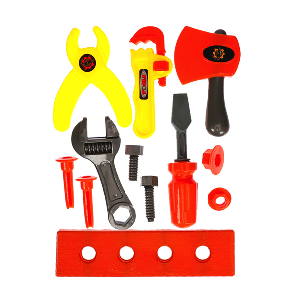 фото Набор инструментов домашние инструменты (17 предметов) рыжий кот