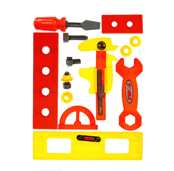 фото Набор инструментов домашние инструменты (16 предметов) рыжий кот