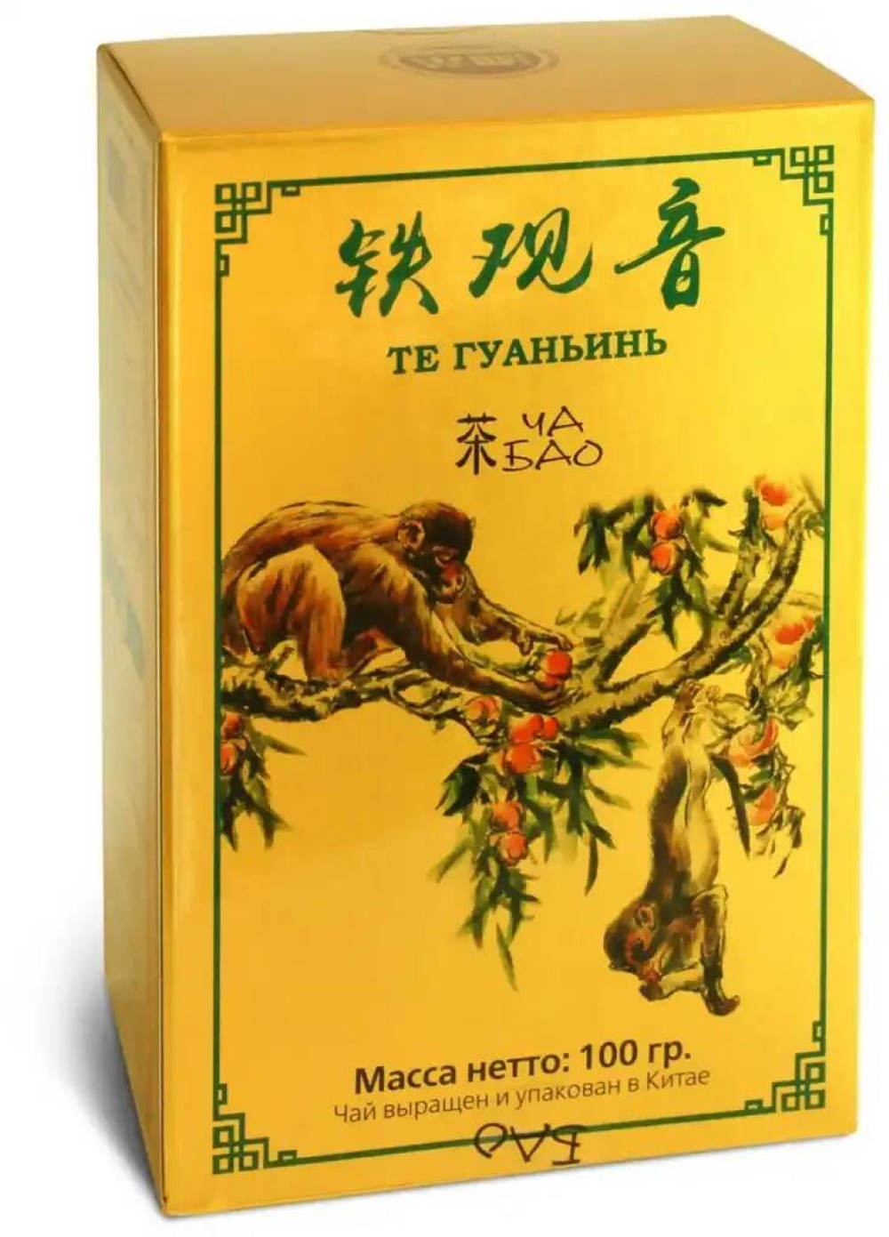Чай Ча Бао улун Тегуаньинь, 100 г