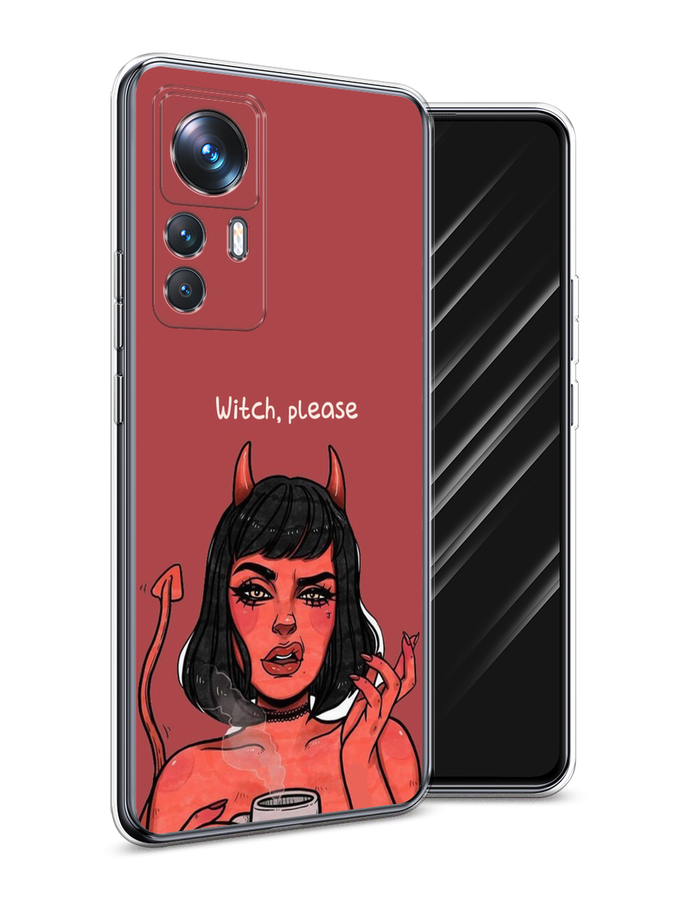 

Чехол Awog на Xiaomi 12T Pro / Сяоми 12T Про "Evil Girl", Красный;черный