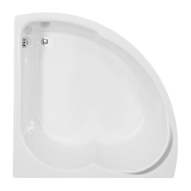 

Акриловая ванна Aquanet Fregate 120х120 на каркасе, Белый