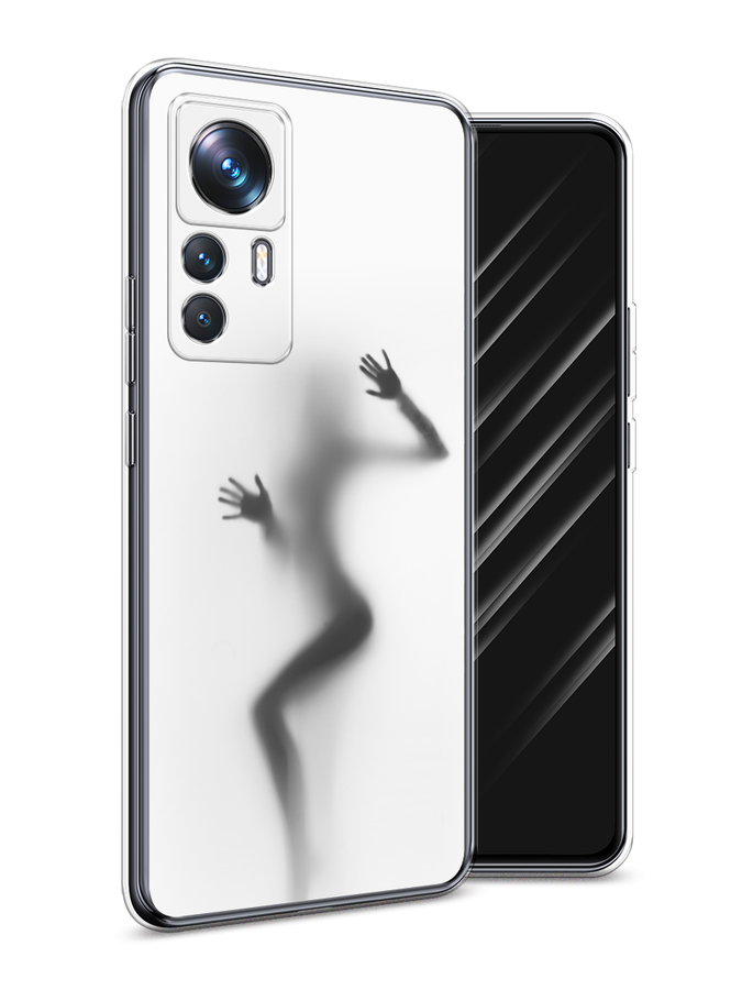 

Чехол Awog на Xiaomi 12T Pro / Сяоми 12T Про "Девушка в душе", Серый;белый;черный