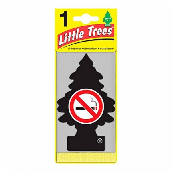 Ароматизатор в машину LITTLE TREES U1P17037RUSS Не курить 100037164561 разноцветный