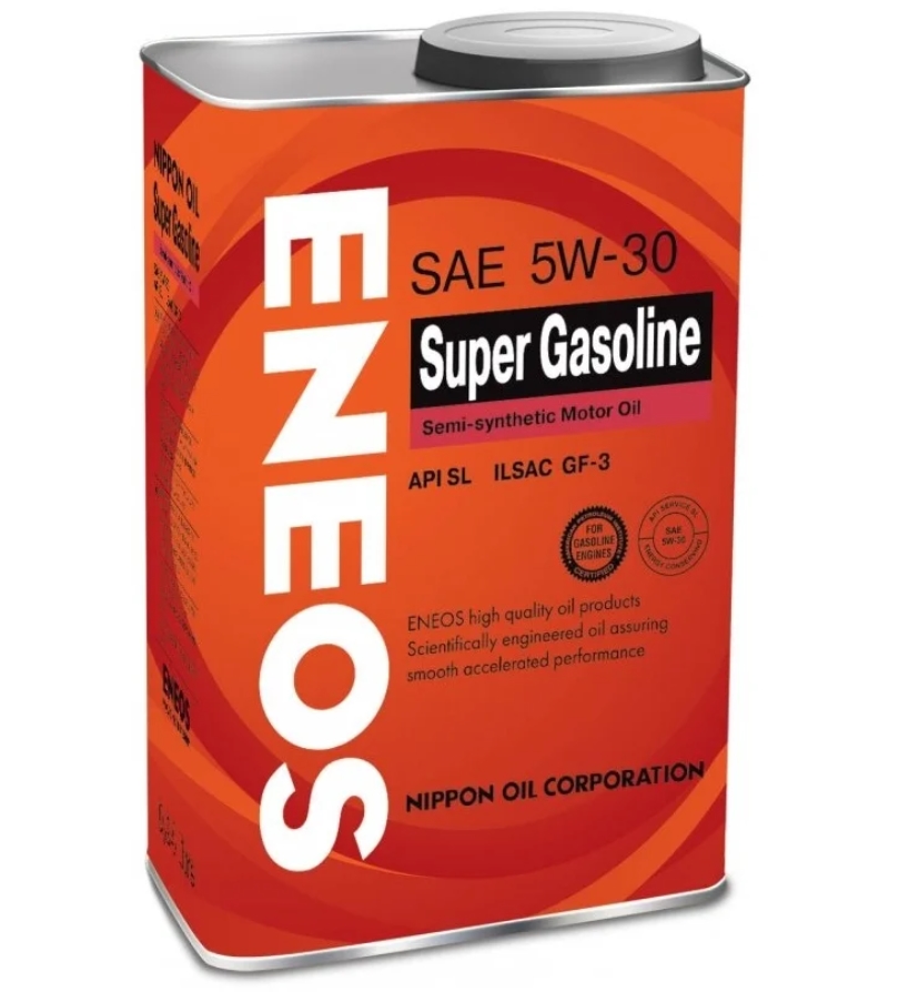 фото Eneos масло eneos super gasoline sl 5w30 пс 1л