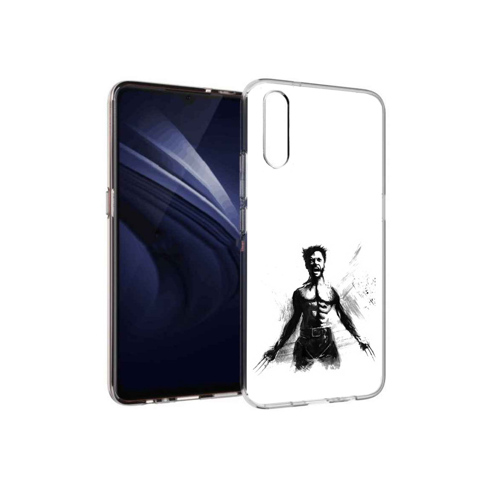 

Чехол MyPads Tocco для Vivo V17 Neo росомаха (PT226959.388.587), Прозрачный, Tocco