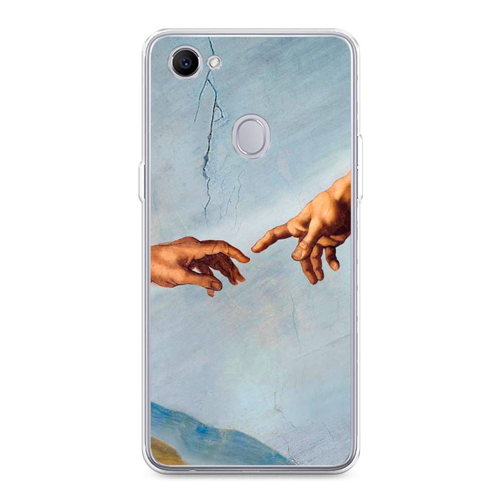 

Чехол Awog на Oppo F7 "Сотворение Адама", Разноцветный, 250350-9