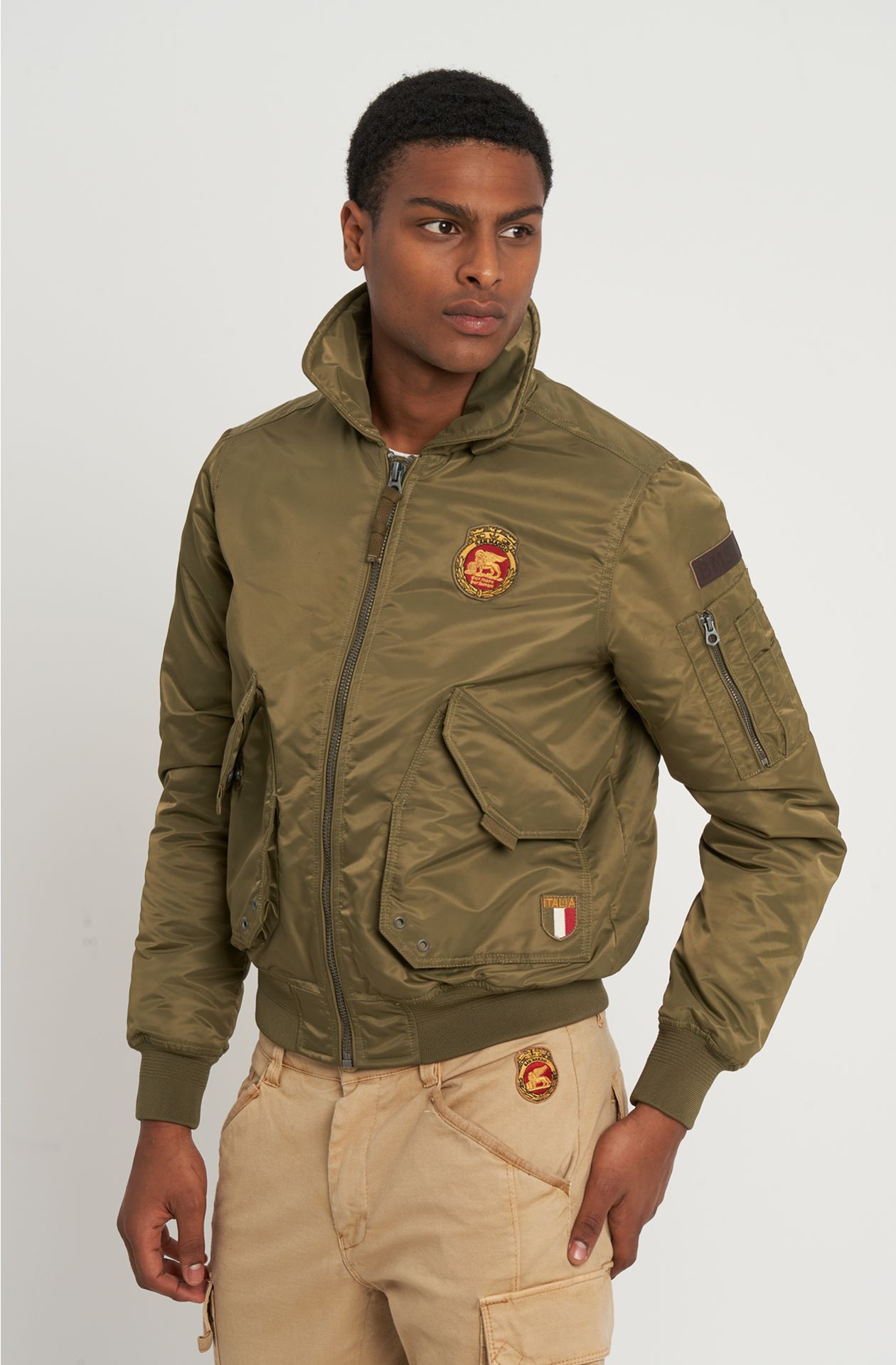 Куртка мужская Marina Militare AYJ0025 зеленая XXL