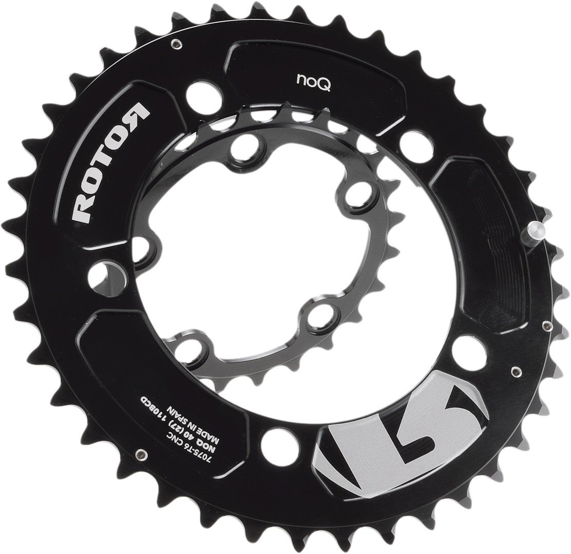 Звезда Rotor Chainring noQ Rex BCD110X5 Outer Black 38t to 24 (C01-503-23010A-0)