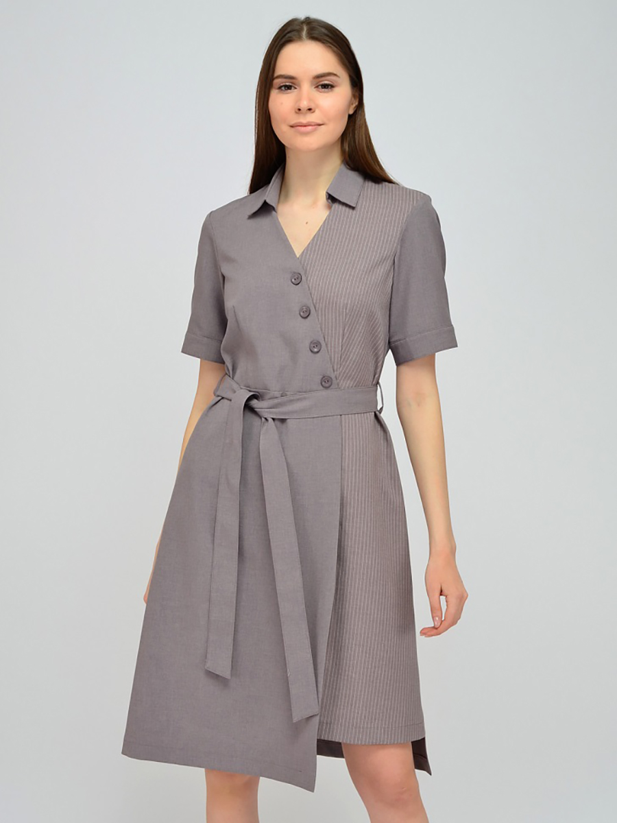 

Платье женское 1001dress VI00152 серое 44, VI00152