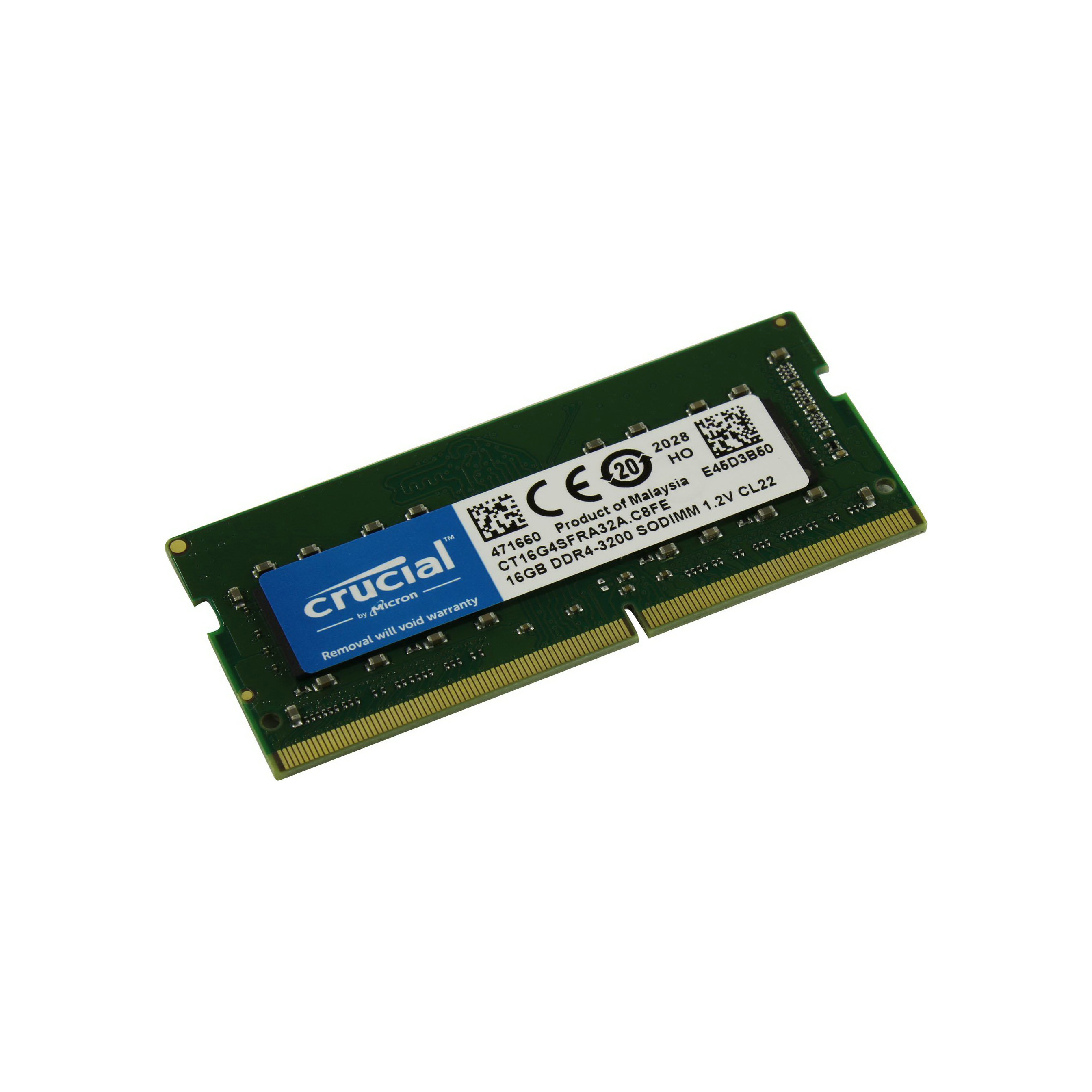 фото Оперативная память crucial ct16g4sfra32a