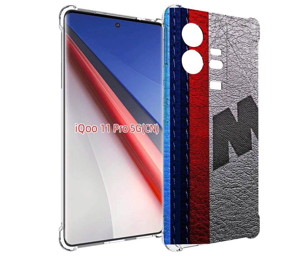 

Чехол бампер MyPads бмв М мужской для Vivo iQOO 11 Pro противоуд..., Прозрачный, Tocco