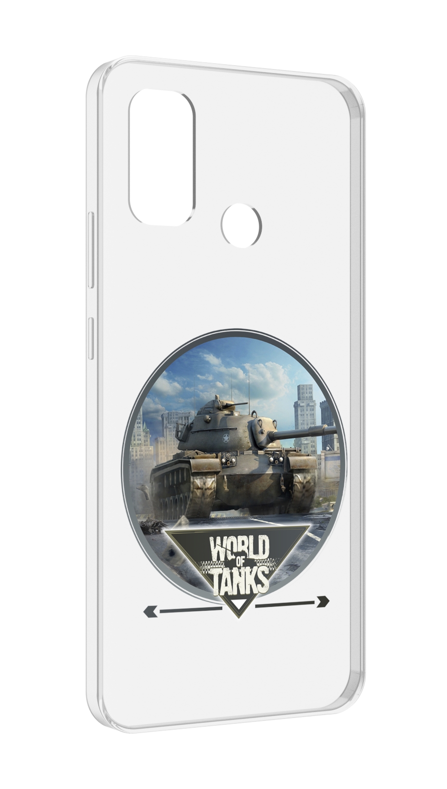 

Чехол MyPads Мир танков для UleFone Note 10P/Note 10, Прозрачный, Tocco