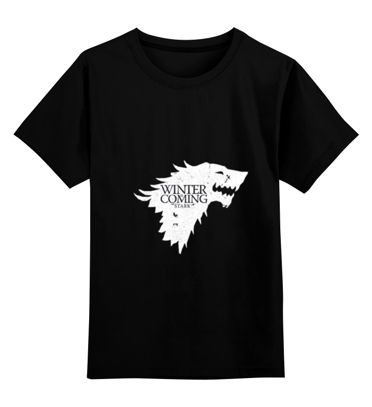 

Футболка детская Printio House stark (game of thrones) цв. черный р. 152, House stark (game of thrones)