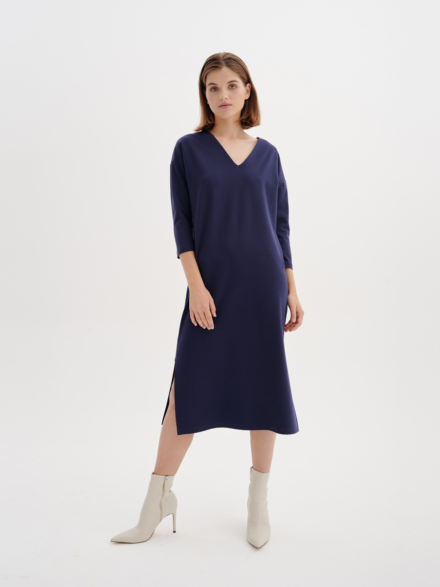 

Платье женское 1001dress BF00039 синее 40 RU, BF00039