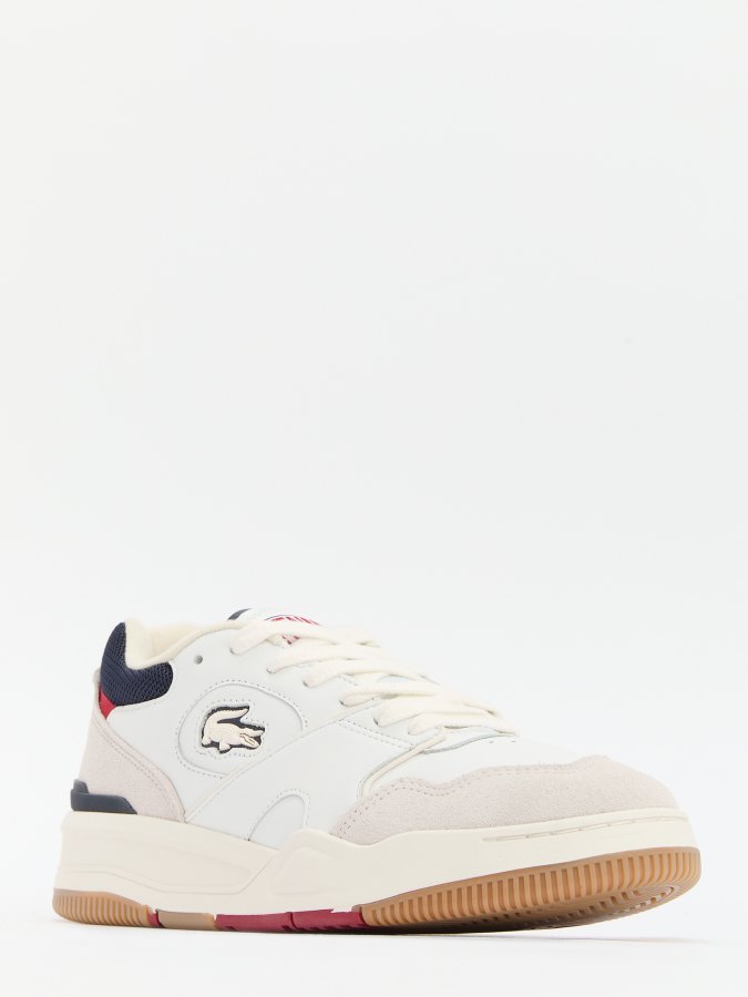 

Кеды мужские Lacoste 748SMA0102 белые 44 EU, Белый, 748SMA0102