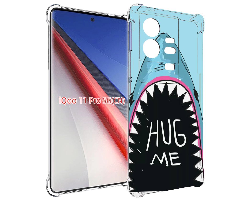 

Чехол бампер MyPads внутри меня для Vivo iQOO 11 Pro противоударный, Прозрачный, Tocco