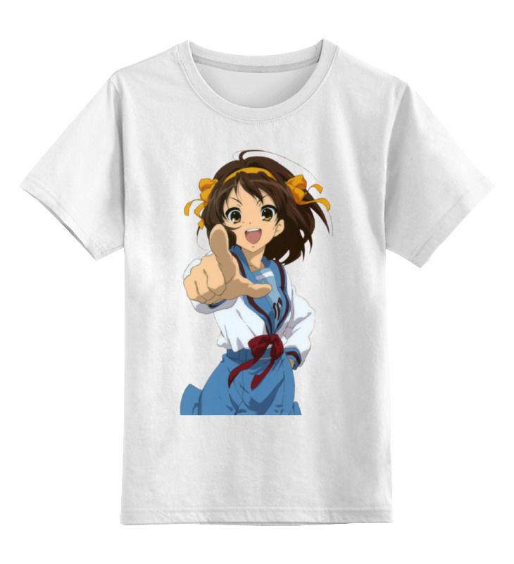 

Футболка детская Printio Suzumiya haruhi (obey) цв. белый р. 152, Suzumiya haruhi (obey)