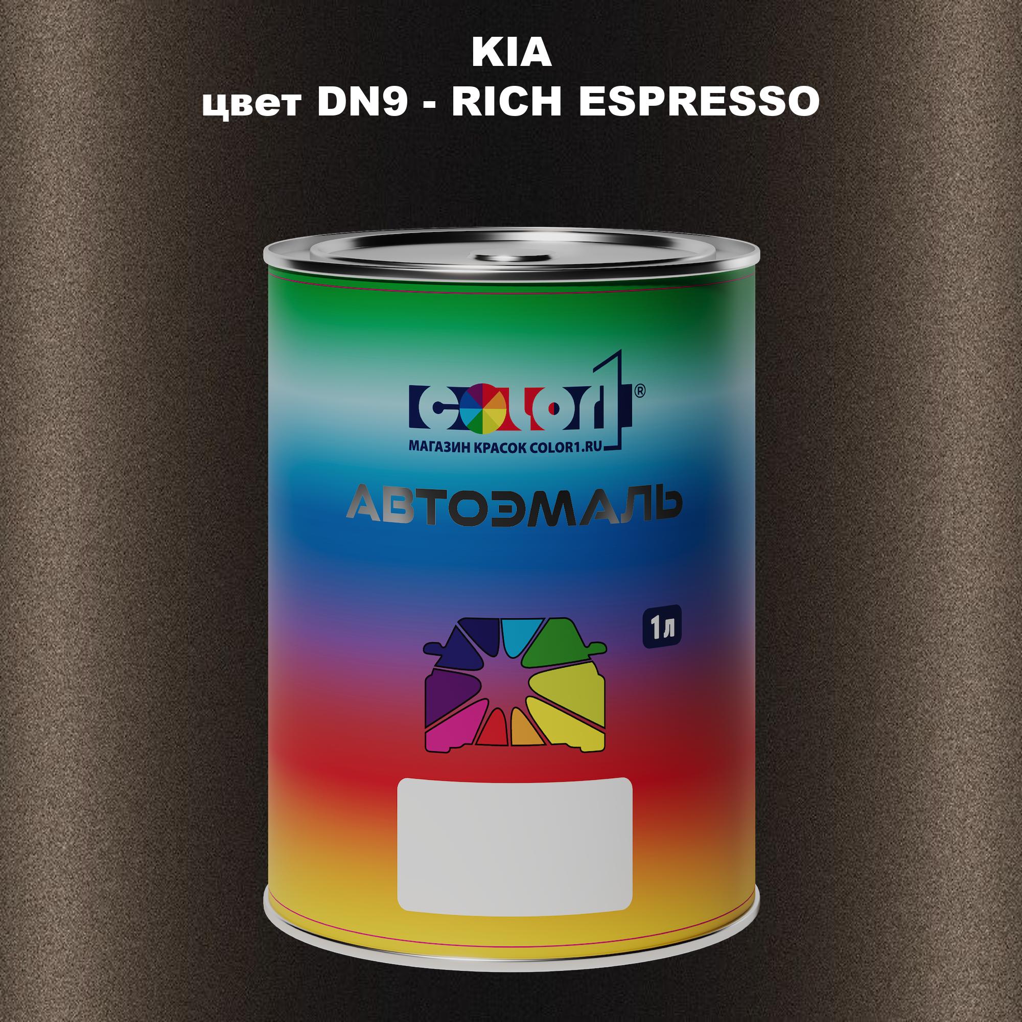 

Автомобильная краска COLOR1 для KIA, цвет DN9 - RICH ESPRESSO, Прозрачный