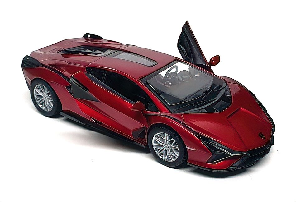 Модель машины Kinsmart КТ5431, 1 Lamborghini Sian FKP 37 1:40 красная инерц