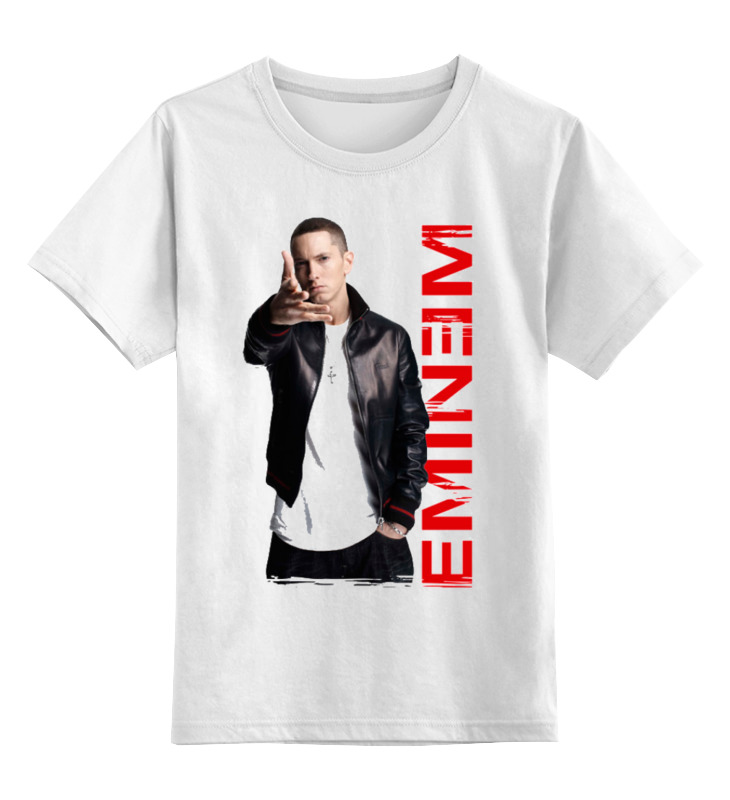 

Футболка детская Printio Eminem цв. белый р. 152, Eminem