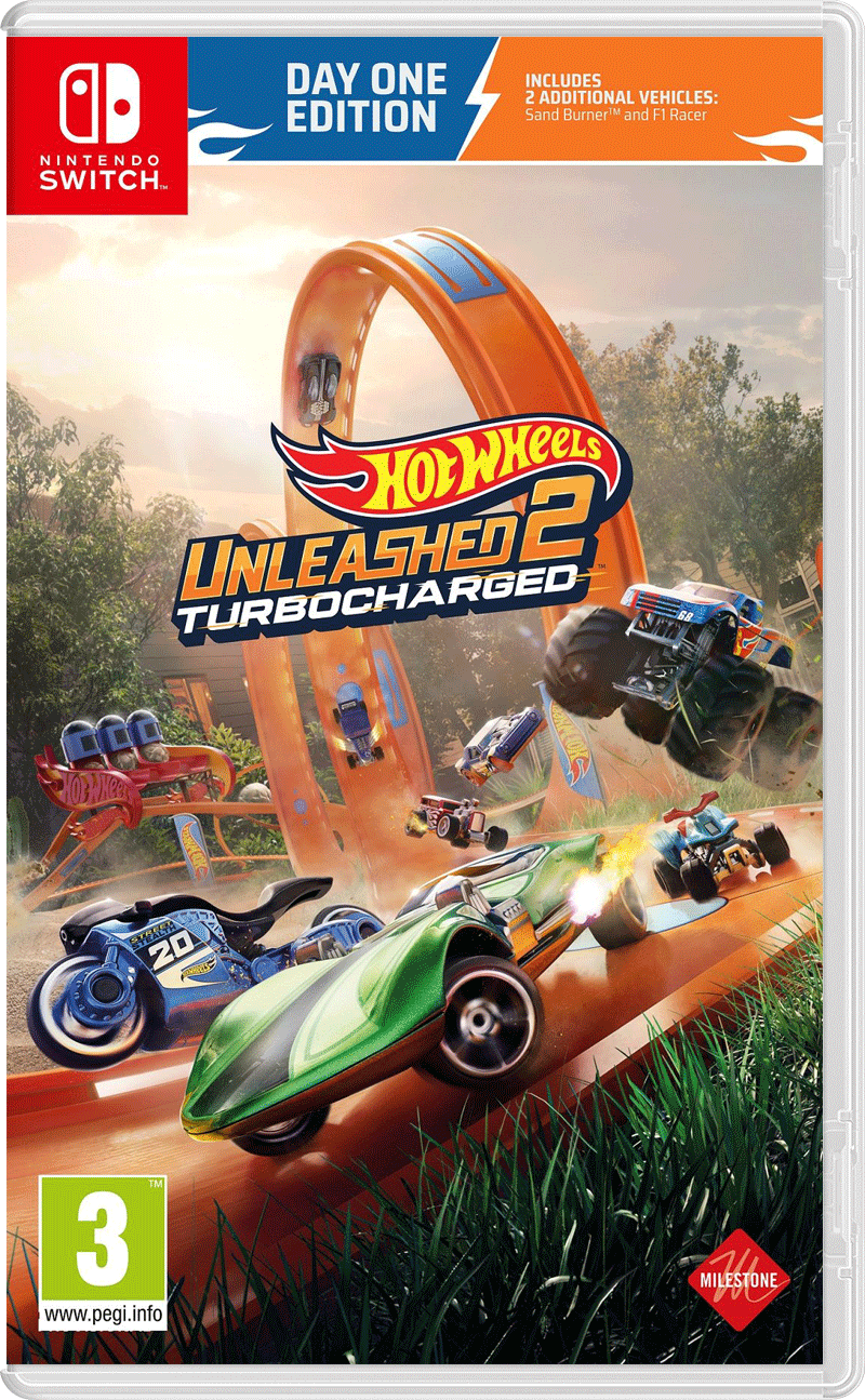 Игра Hot Wheels Unleashed 2 Turbocharged Day One Edition (NS, на иностранном языке)