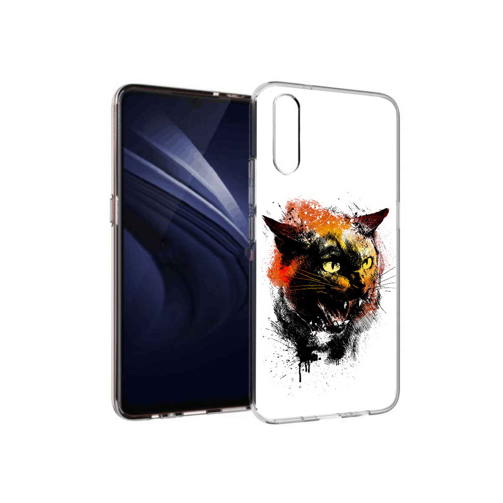 

Чехол MyPads Tocco для Vivo V17 Neo сиамский кот (PT226959.388.598), Прозрачный, Tocco