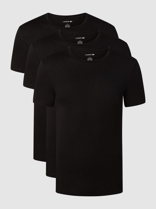 

Комплект футболок женских Lacoste 1447402 черных M (доставка из-за рубежа), Черный, 1447402
