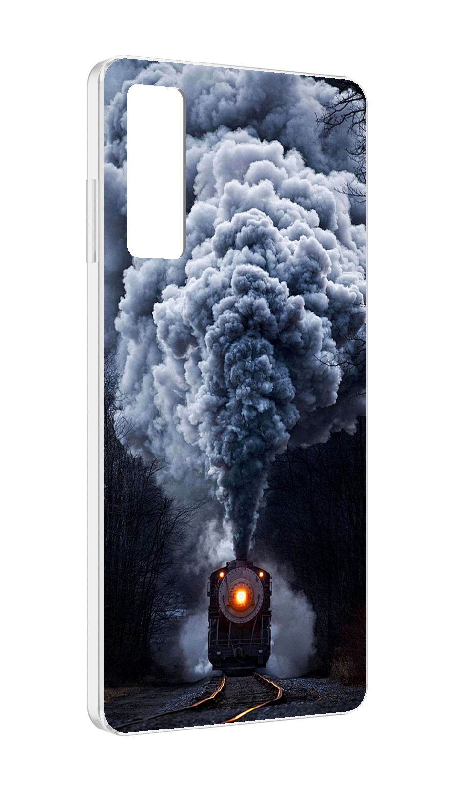 

Чехол MyPads Паровоз для TCL 20 5G, Прозрачный, Tocco