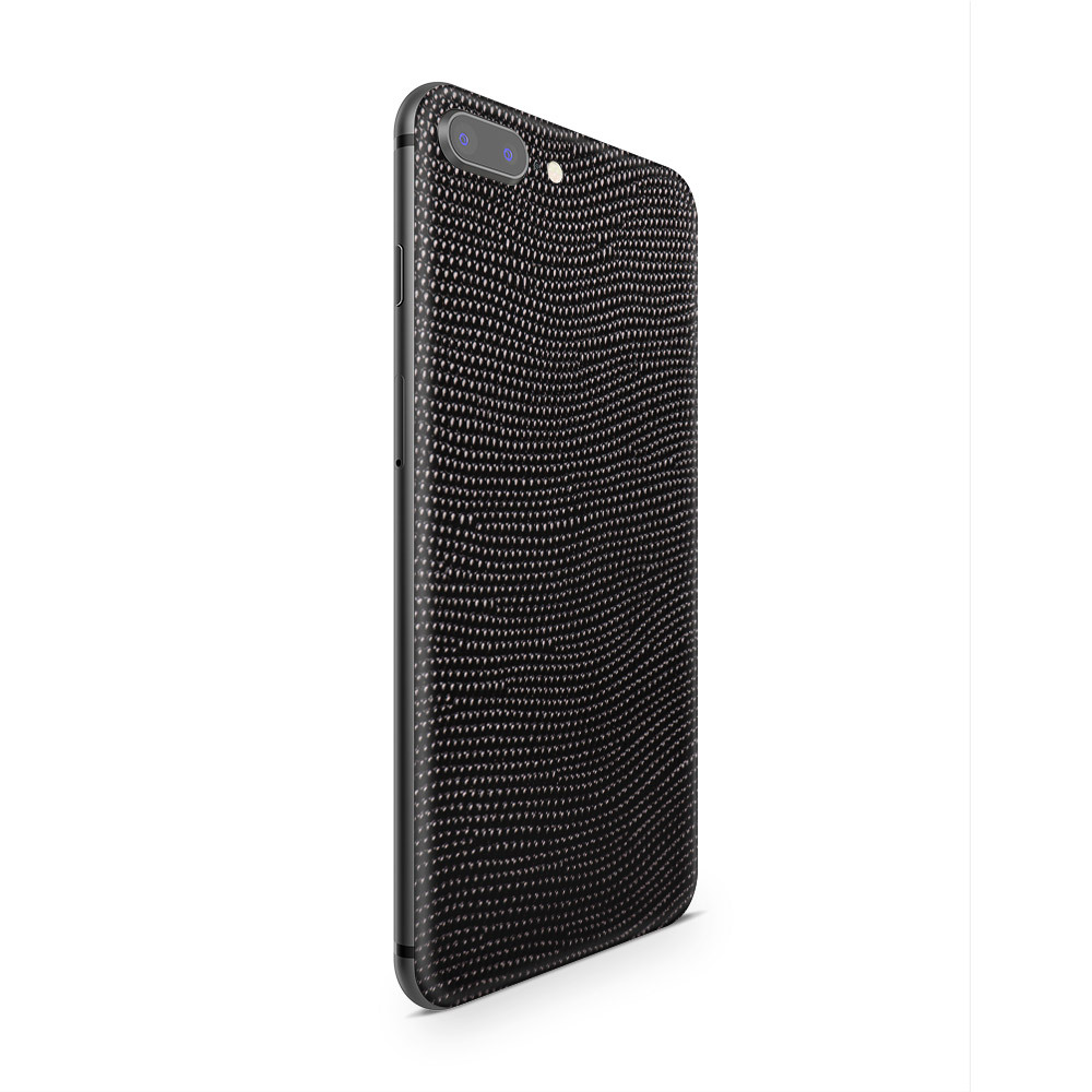 

Наклейка Glueskin из натуральной кожи Stingray для Apple iPhone 8 Plus, Черный