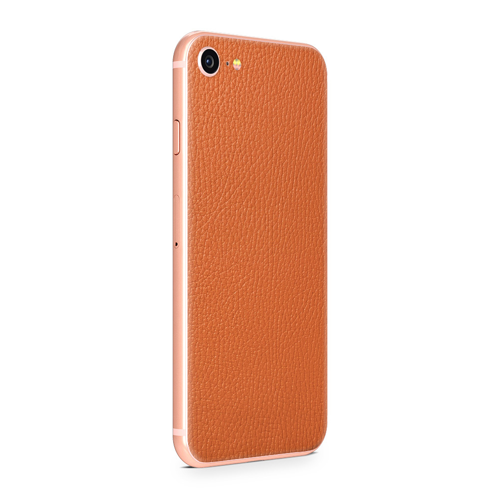 

Наклейка Glueskin из натуральной кожи Classic для Apple iPhone SE 2020, Оранжевый