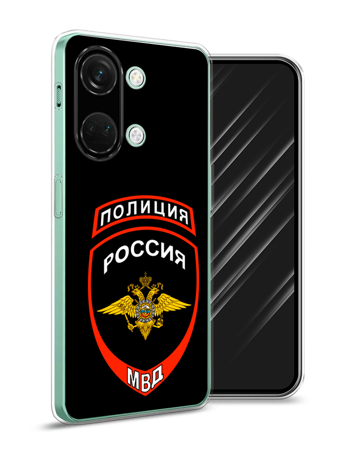 

Чехол Awog на OnePlus Nord 3 "Полиция шеврон", Черный;красный;белый, 154050-5