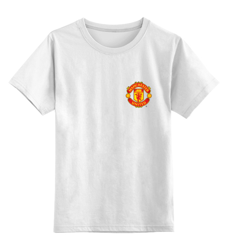 Футболка детская Printio Manchester united цв. белый р. 152