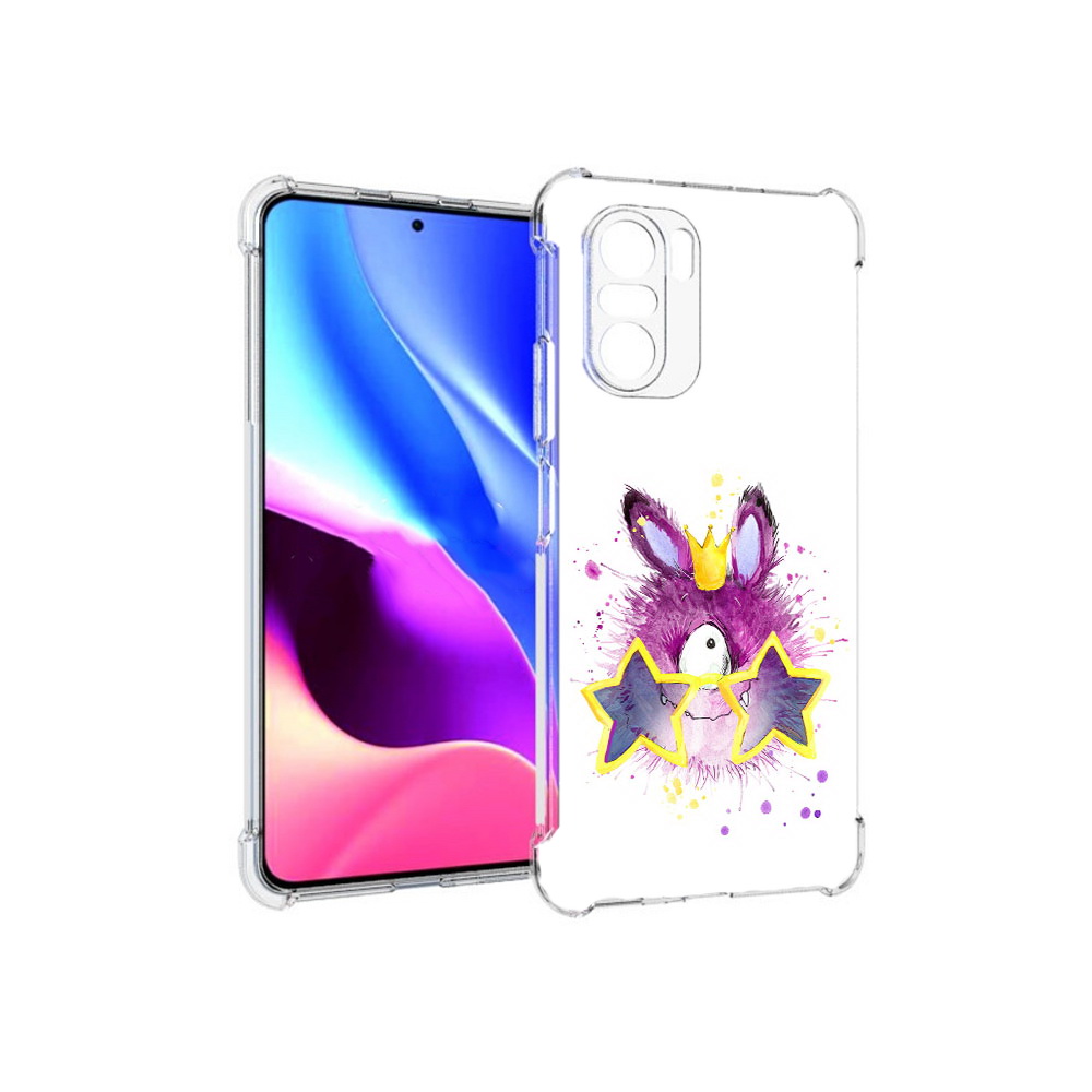 

Чехол MyPads Tocco для Xiaomi Redmi K40 Шуршуля (PT158239.260.202), Прозрачный, Tocco