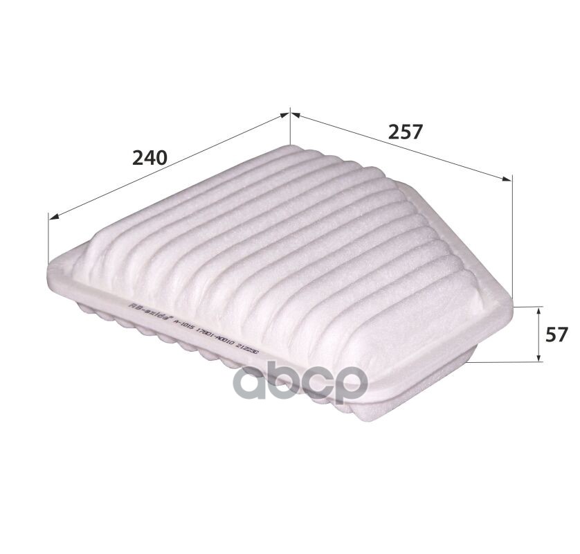 

RB-EXIDE A-1015 OEM 17801-31120 (фильтр воздушный)