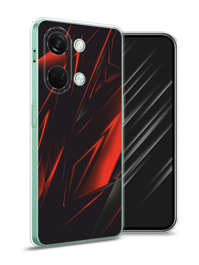 

Чехол Awog на OnePlus Nord 3 "Игровой фон", Бордовый;красный;черный, 154050-3