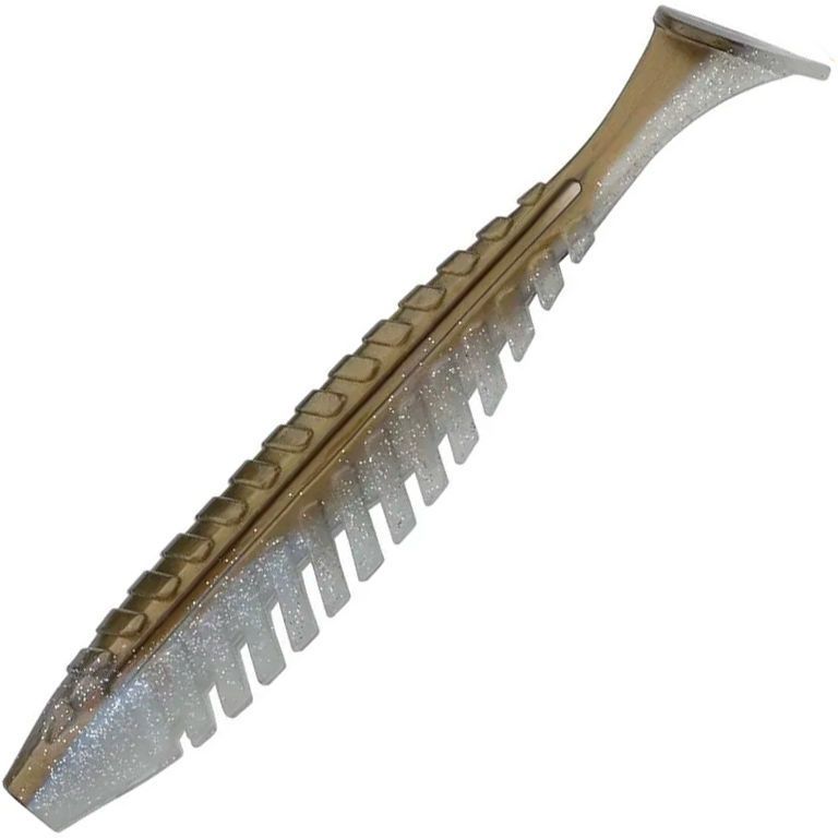 

Мягкие приманки Frapp RAZZLE 4.3" # 36 4шт, Белый;коричневый, RAZZLE