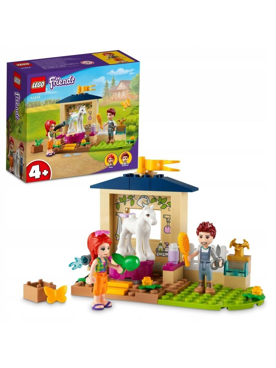 фото Конструктор lego friends конюшня для мытья пони, 41696