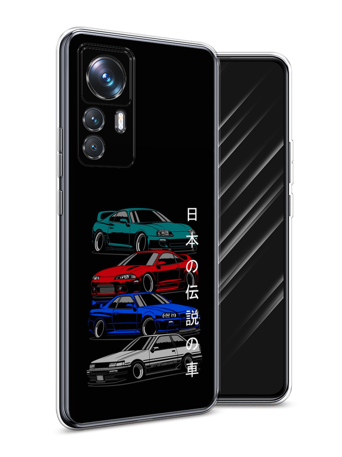 

Чехол Awog на Xiaomi 12T Pro / Сяоми 12T Про "JDM Legend cars", Зеленый;красный;синий