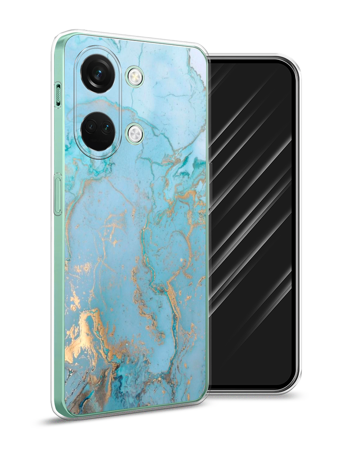

Чехол Awog на OnePlus Nord 3 "Голубой мрамор рисунок", 154050-3