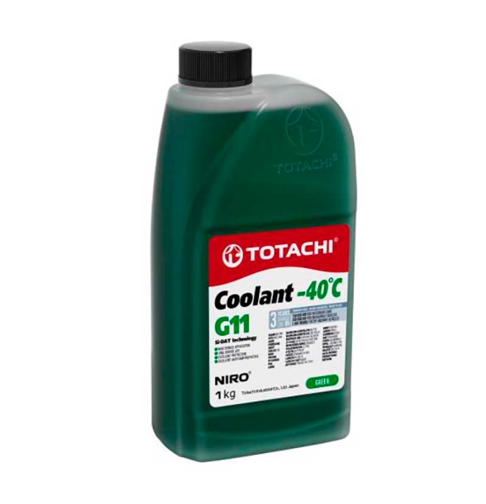 фото Охлаждающая жидкость totachi niro coolant green -40c g11 1кг totachi арт. 43201