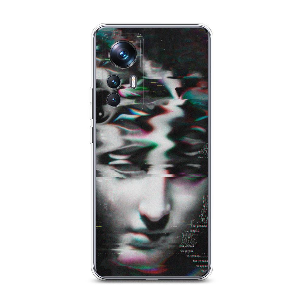 

Чехол Awog на Xiaomi 12T Pro / Сяоми 12T Про "Glitch Art", Серый