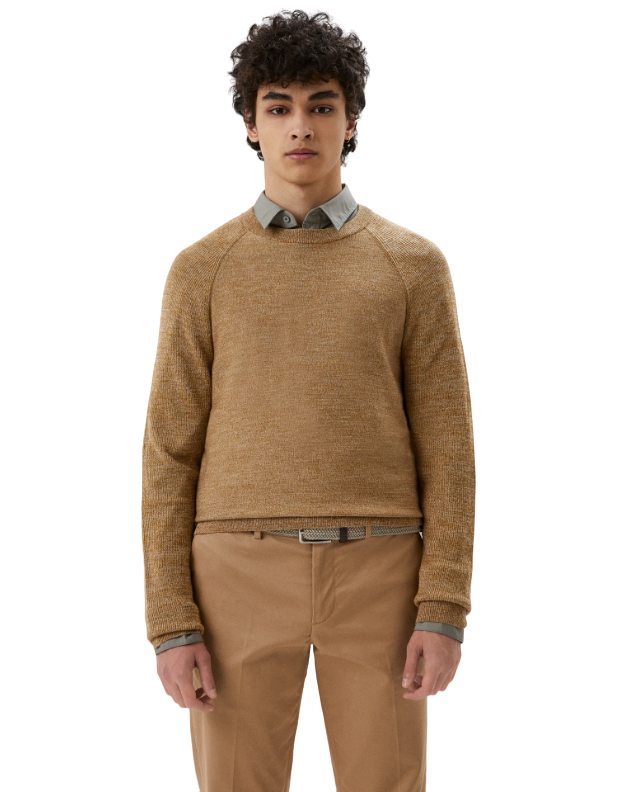 

Свитер мужской Calvin Klein K10K109474 коричневый L, K10K109474
