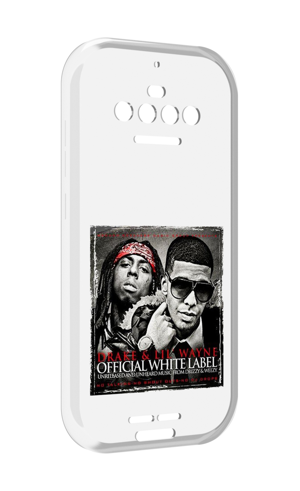 

Чехол MyPads Drake - Official White Label для Oukitel F150 R2022, Прозрачный, Tocco
