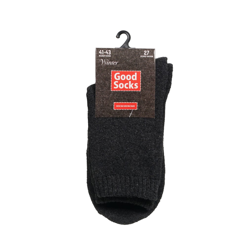 

Носки мужские Good Socks GSWm серые 41-43, Серый, GSWm