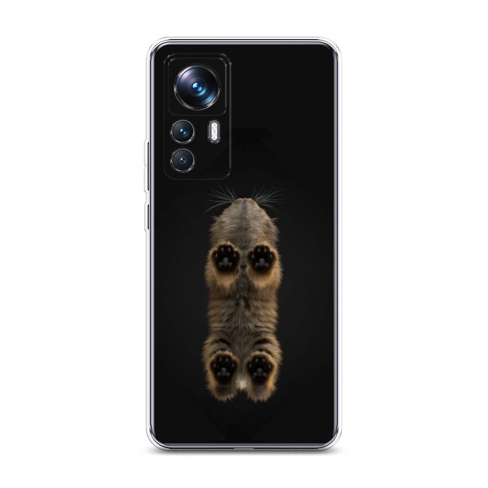 

Чехол Awog на Xiaomi 12T Pro / Сяоми 12T Про "Кошачьи лапки", Черный
