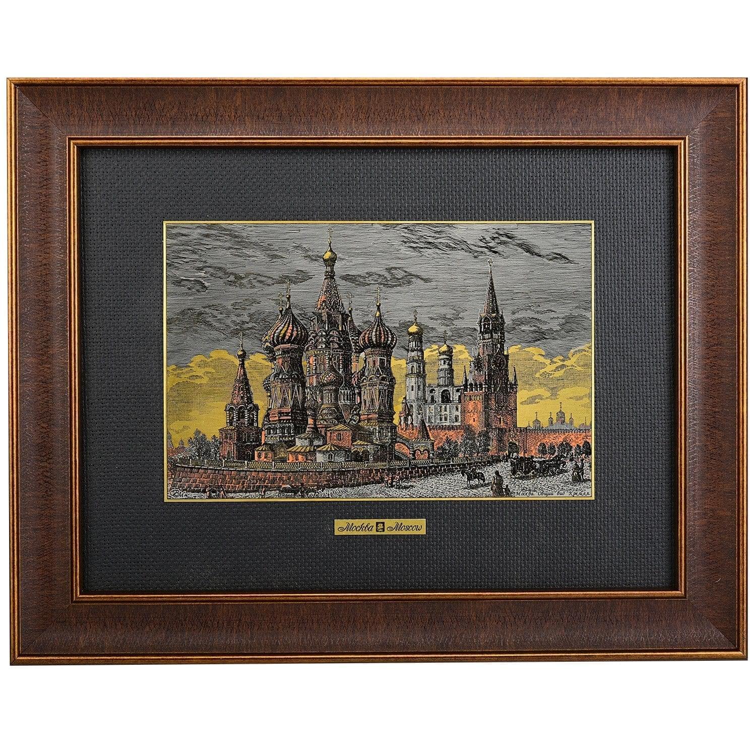 

Офорт цветной "Старая Москва. Общий вид Кремля" 30 x 40 см