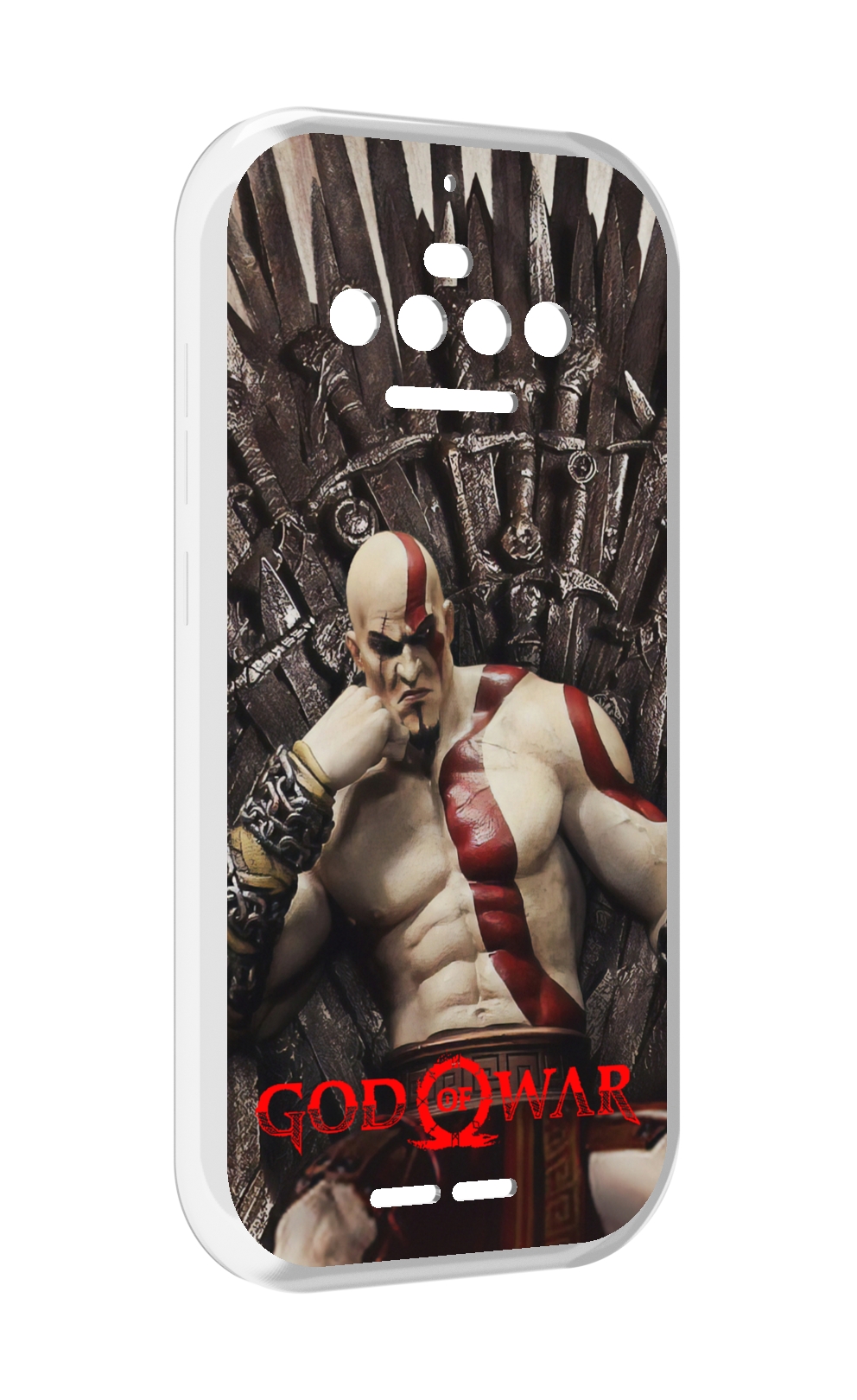 

Чехол MyPads God of War Кратос для Oukitel F150 R2022, Прозрачный, Tocco