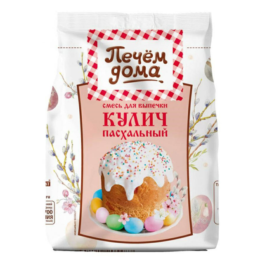 

Смесь для выпечки Печем Дома Кулич пасхальный 350 г