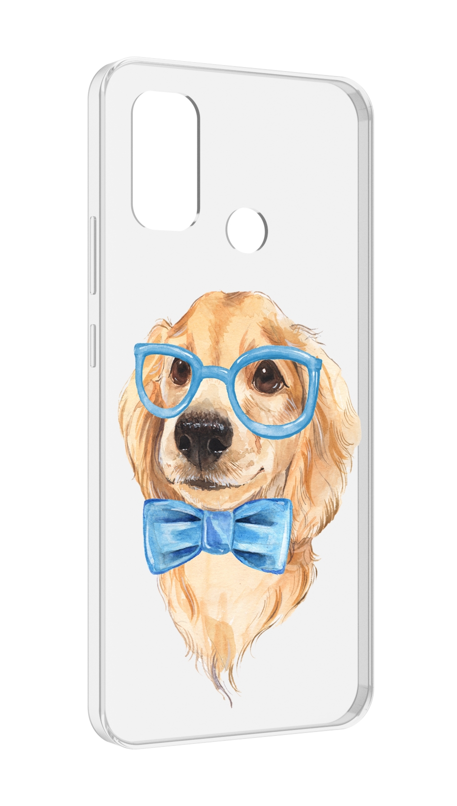 

Чехол MyPads Собака интеллигент для UleFone Note 10P/Note 10, Прозрачный, Tocco
