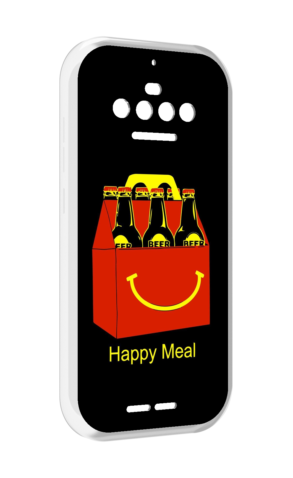 

Чехол MyPads Happy Meal для Oukitel F150 R2022, Прозрачный, Tocco